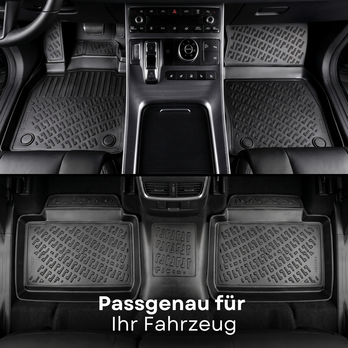 3D Auto Fussmatten für Toyota RAV4 (4.Gen)/Hybrid 2013-2018