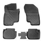 3D Auto Fussmatten für Mitsubishi Eclipse Cross PHEV 2021-2025 Carbon-Optik
