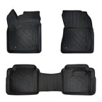 3D Auto Fussmatten für Nissan X-Trail E-Power 2022-2026 Carbon-Optik